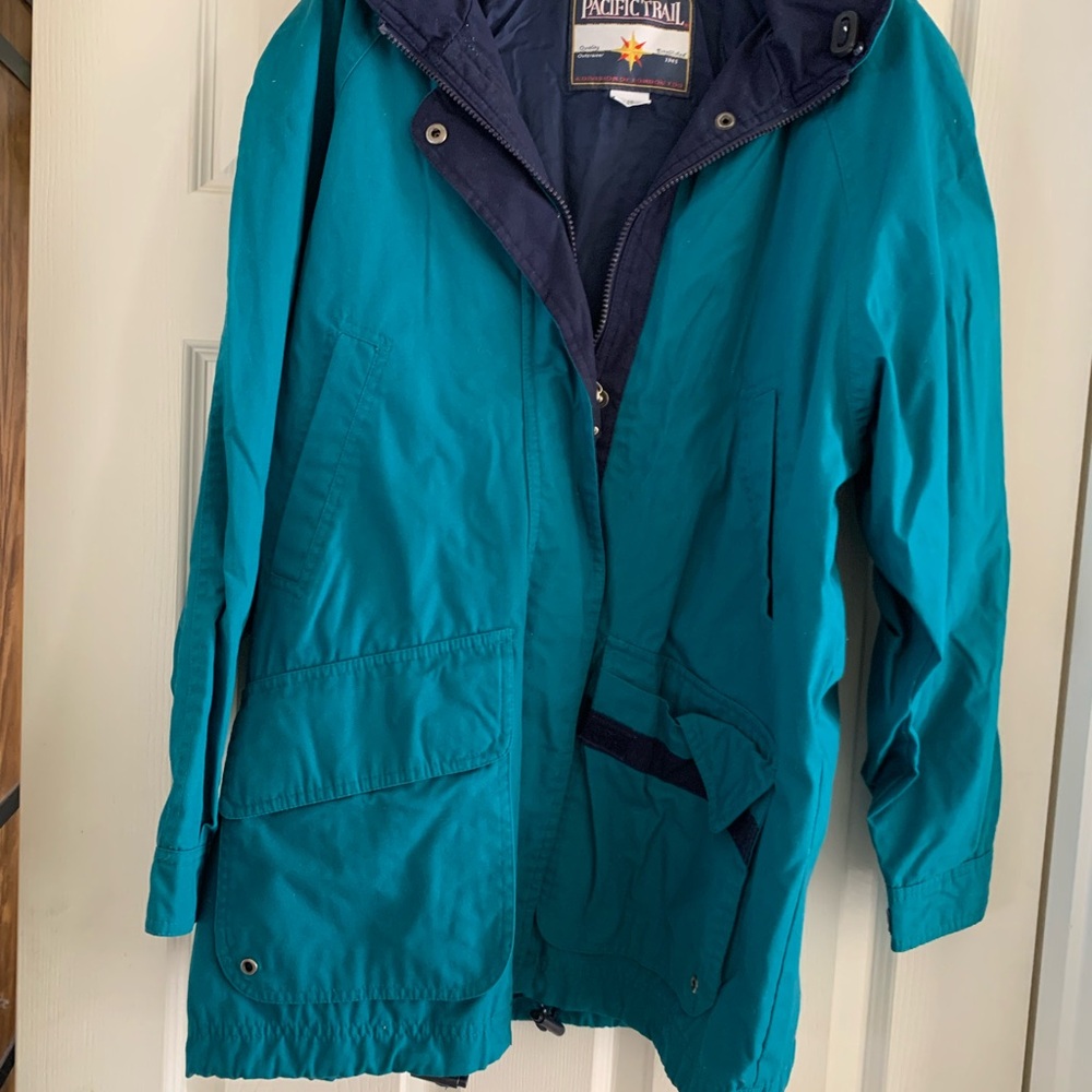 Pacific Trail Teal and Navy Jacket